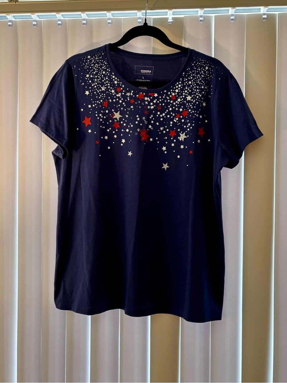 Patriotic Women’s Tee Sonoma Goods for Life Size L